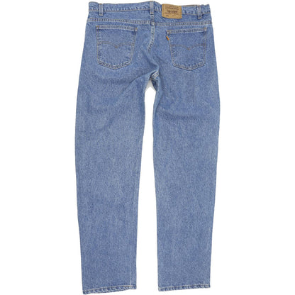 Levi's 505 Made in USA Men Blue Straight Relaxed Mom Jeans W40 L32