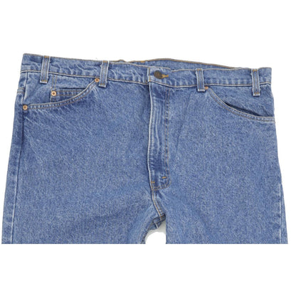 Levi's 505 Made in USA Men Blue Straight Relaxed Mom Jeans W40 L32