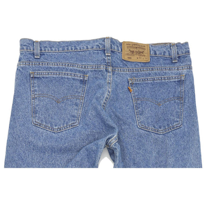 Levi's 505 Made in USA Men Blue Straight Relaxed Mom Jeans W40 L32