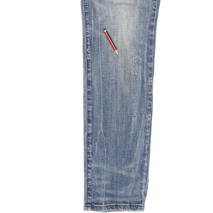Levi's Women Blue Straight Slim Stretch Jeans W30 L32