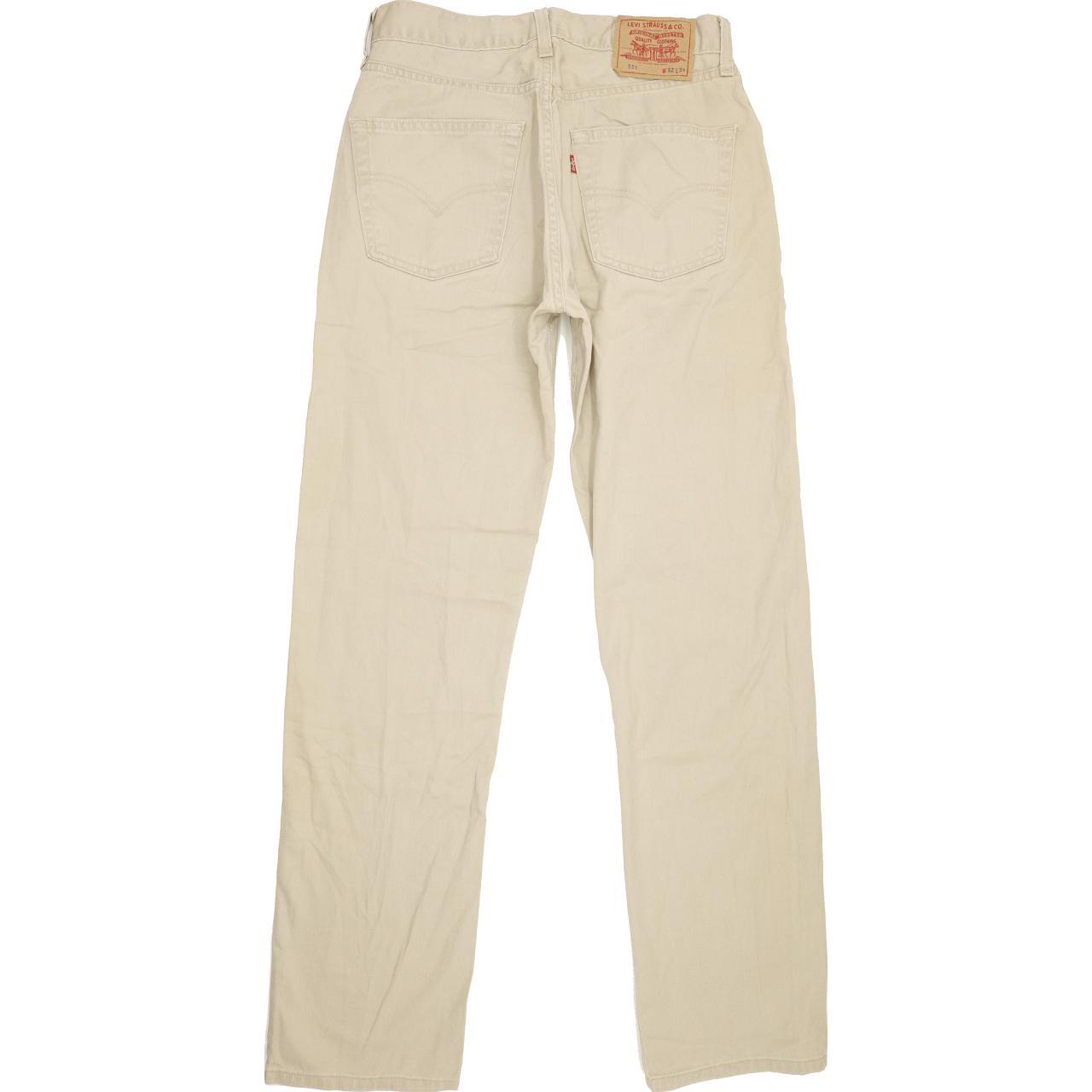 Levi's 551 Men Beige Straight Regular Jeans W31 L33