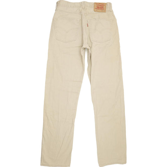 Levi's 551 Men Beige Straight Regular Jeans W31 L33