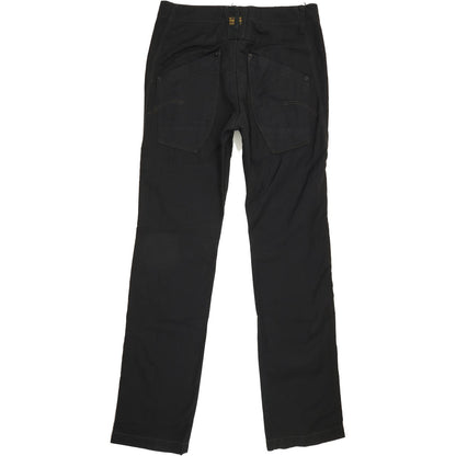 G-Star Savile Men Black Straight Regular Chino Jeans W30 L33