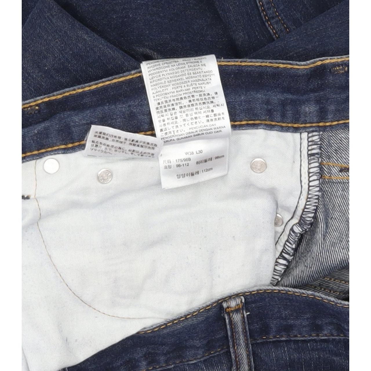 Levi's 511 Men Blue Straight Slim Jeans W38 L29