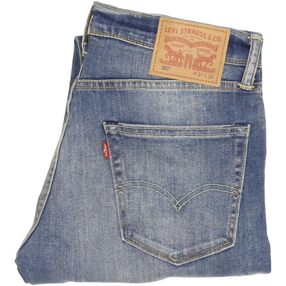Levi's 502 Men Blue Straight Regular Stretch Jeans W31 L26