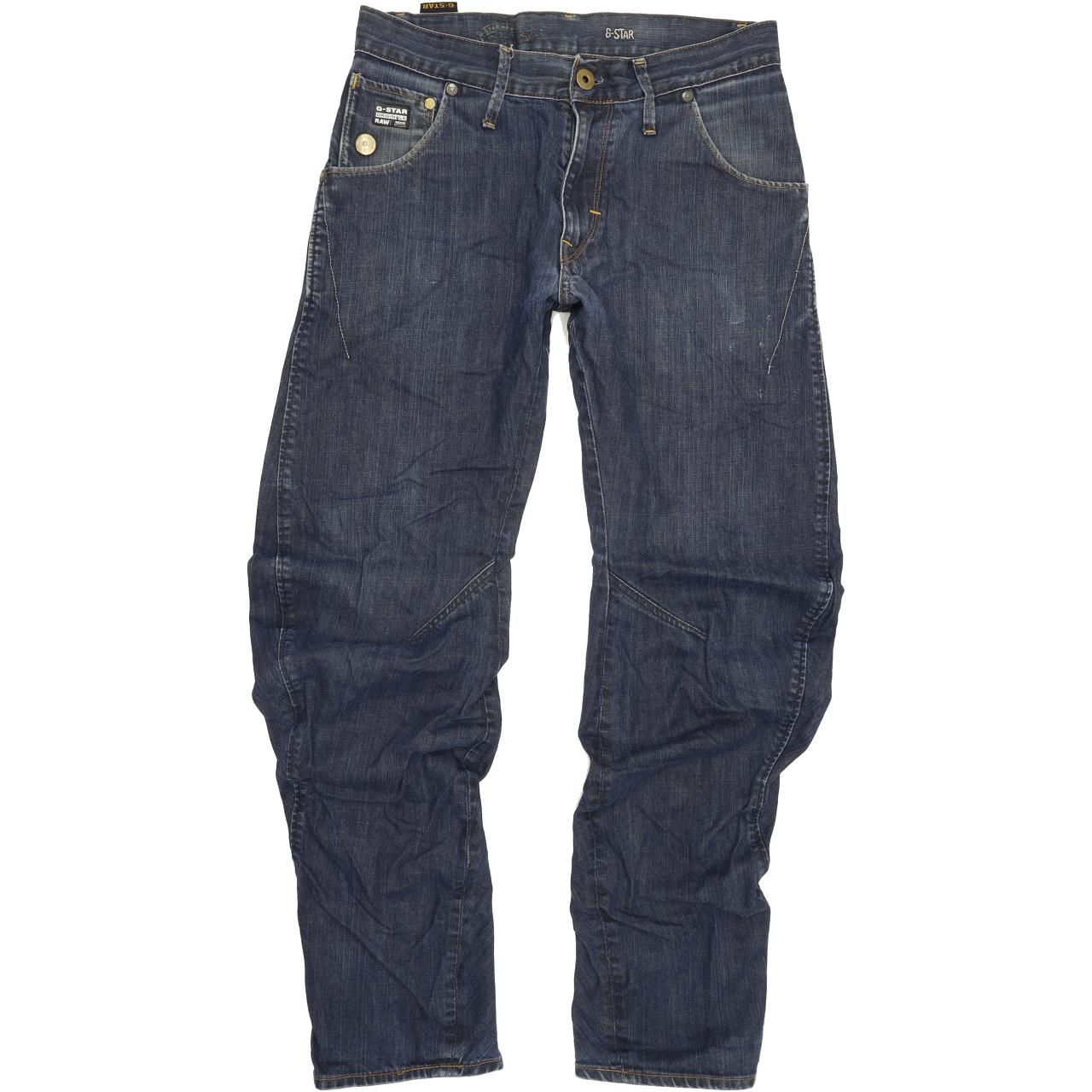 G-Star Arc Men Blue Straight Regular Jeans W29 L32