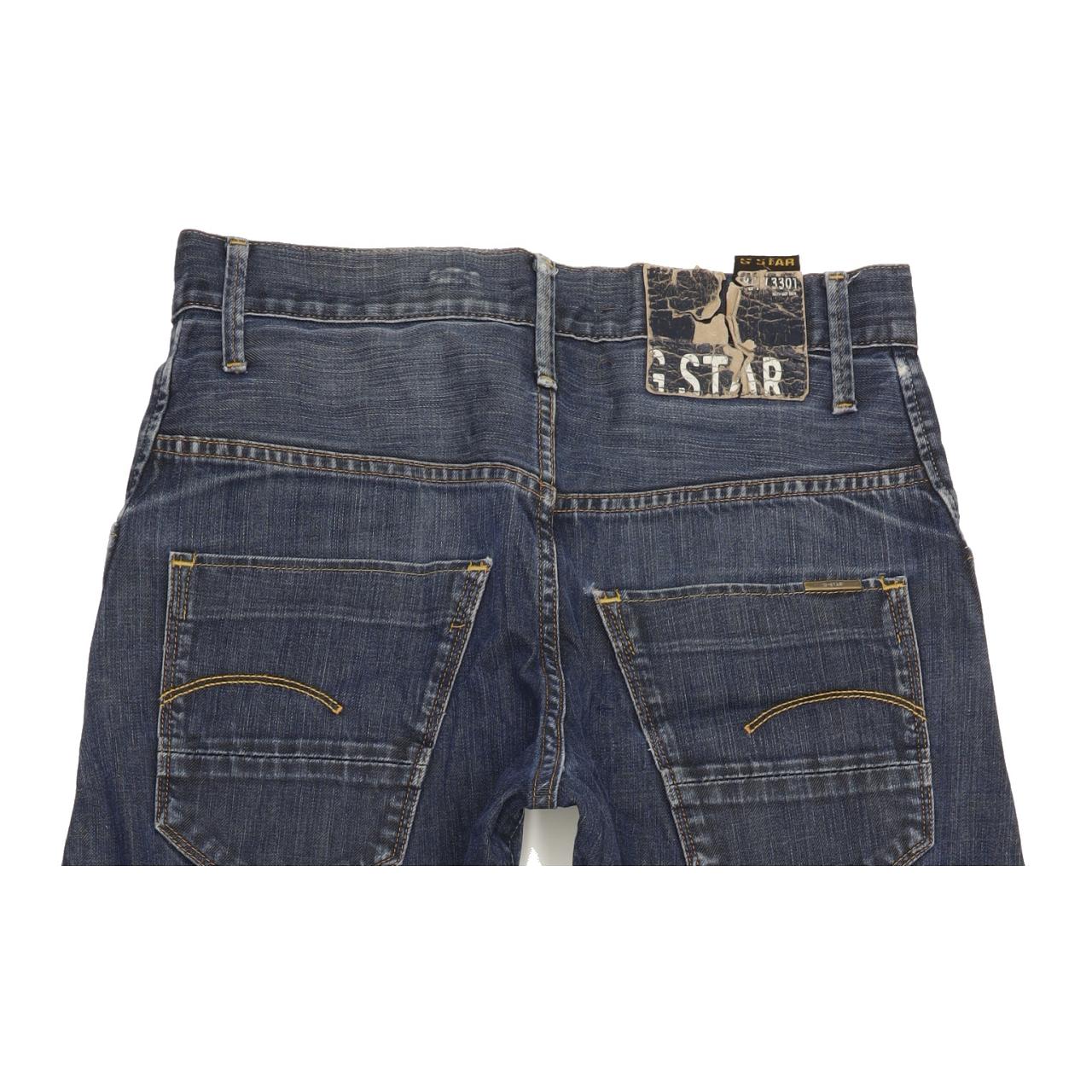 G-Star Arc Men Blue Straight Regular Jeans W29 L32