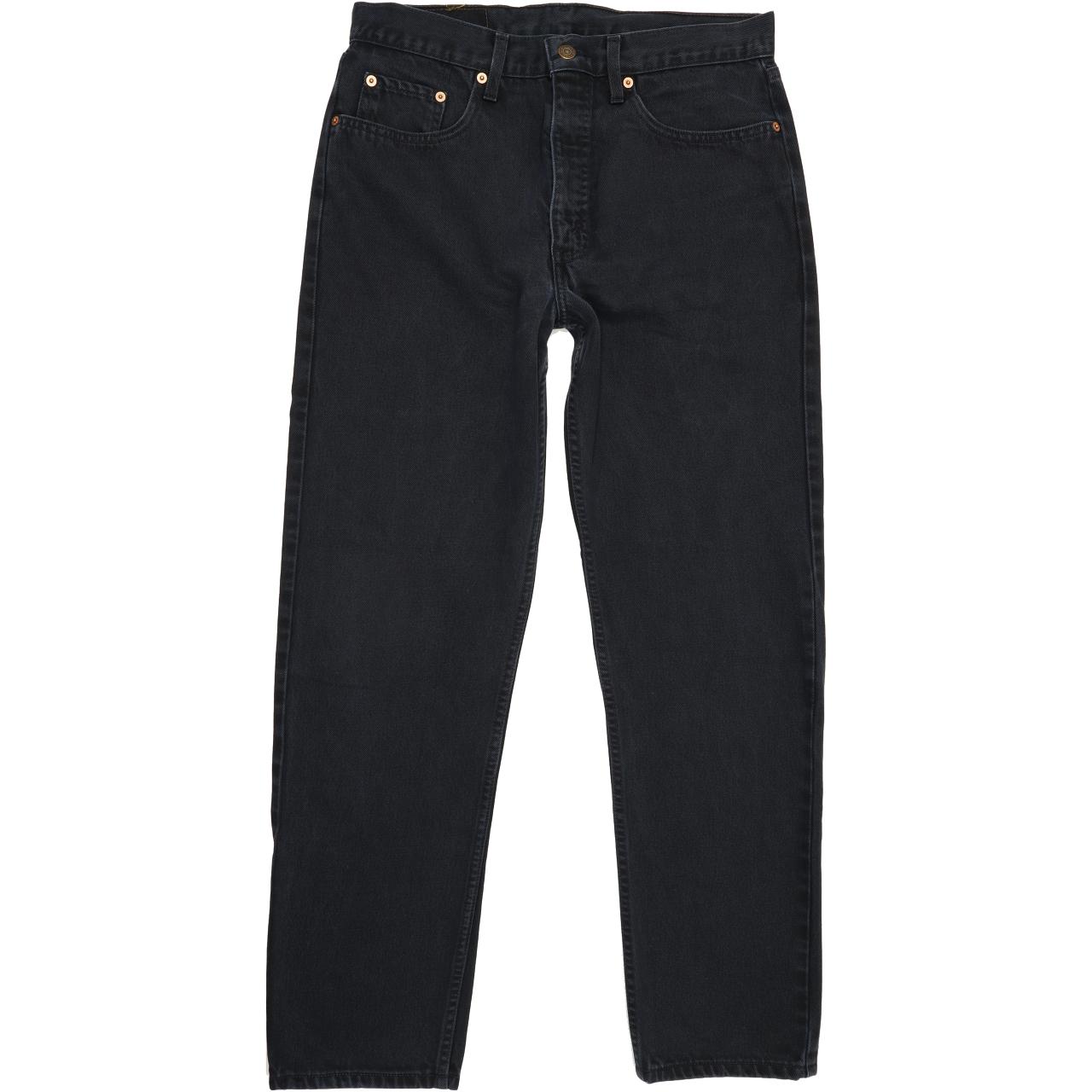 Levi's 615 Men Black Straight Regular Jeans W33 L31