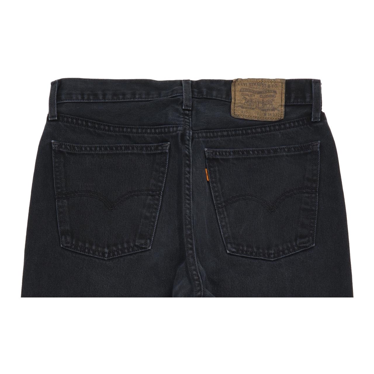 Levi's 615 Men Black Straight Regular Jeans W33 L31
