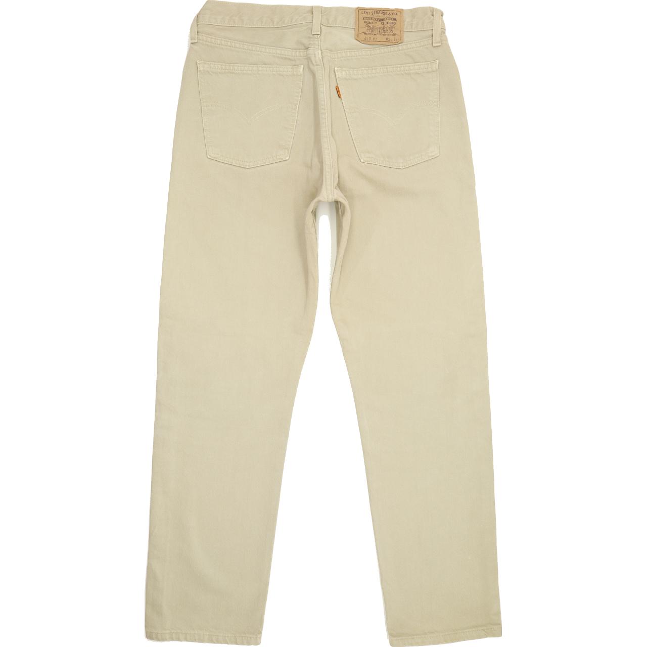 Levi's 615 Men Beige Straight Regular Jeans W33 L31
