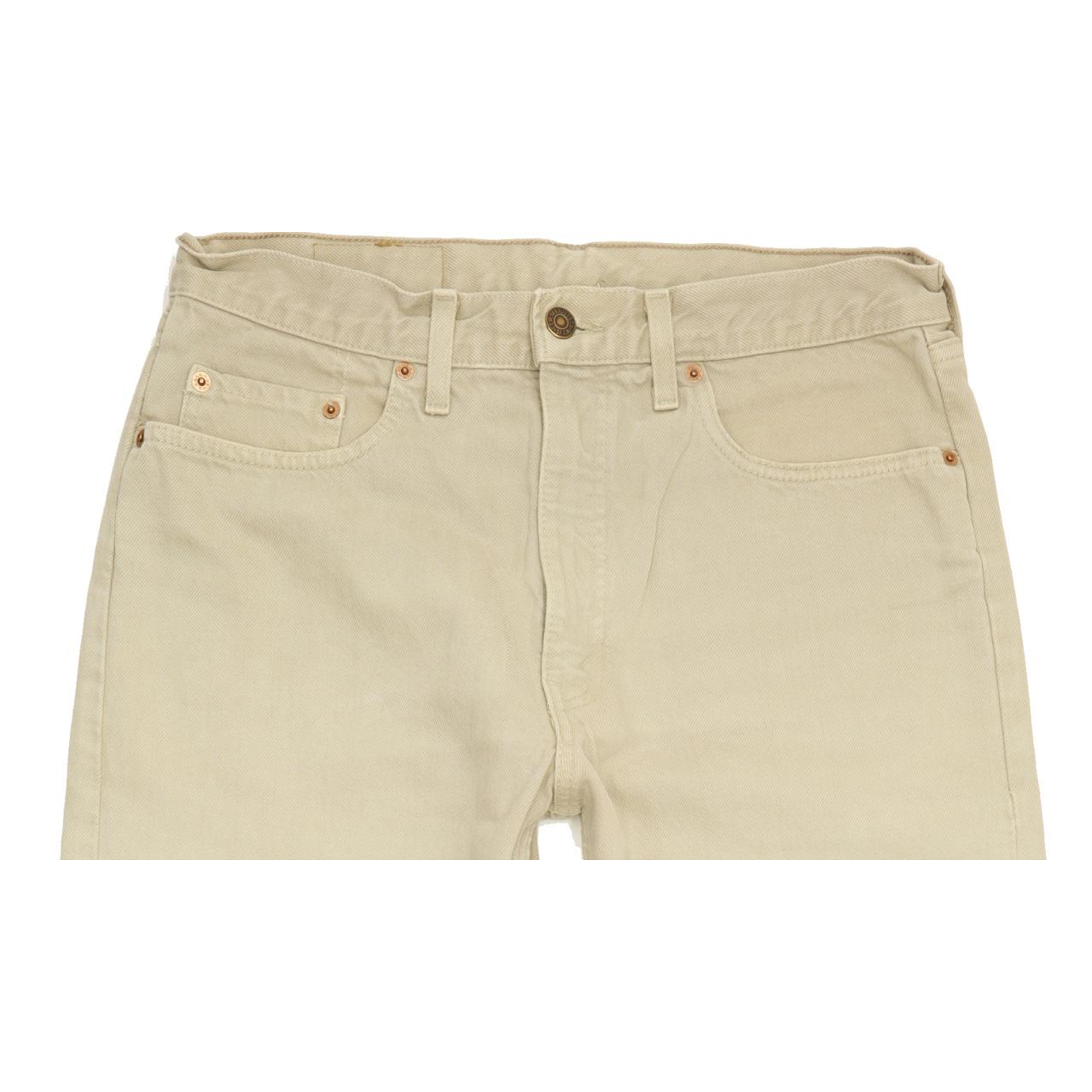 Levi's 615 Men Beige Straight Regular Jeans W33 L31