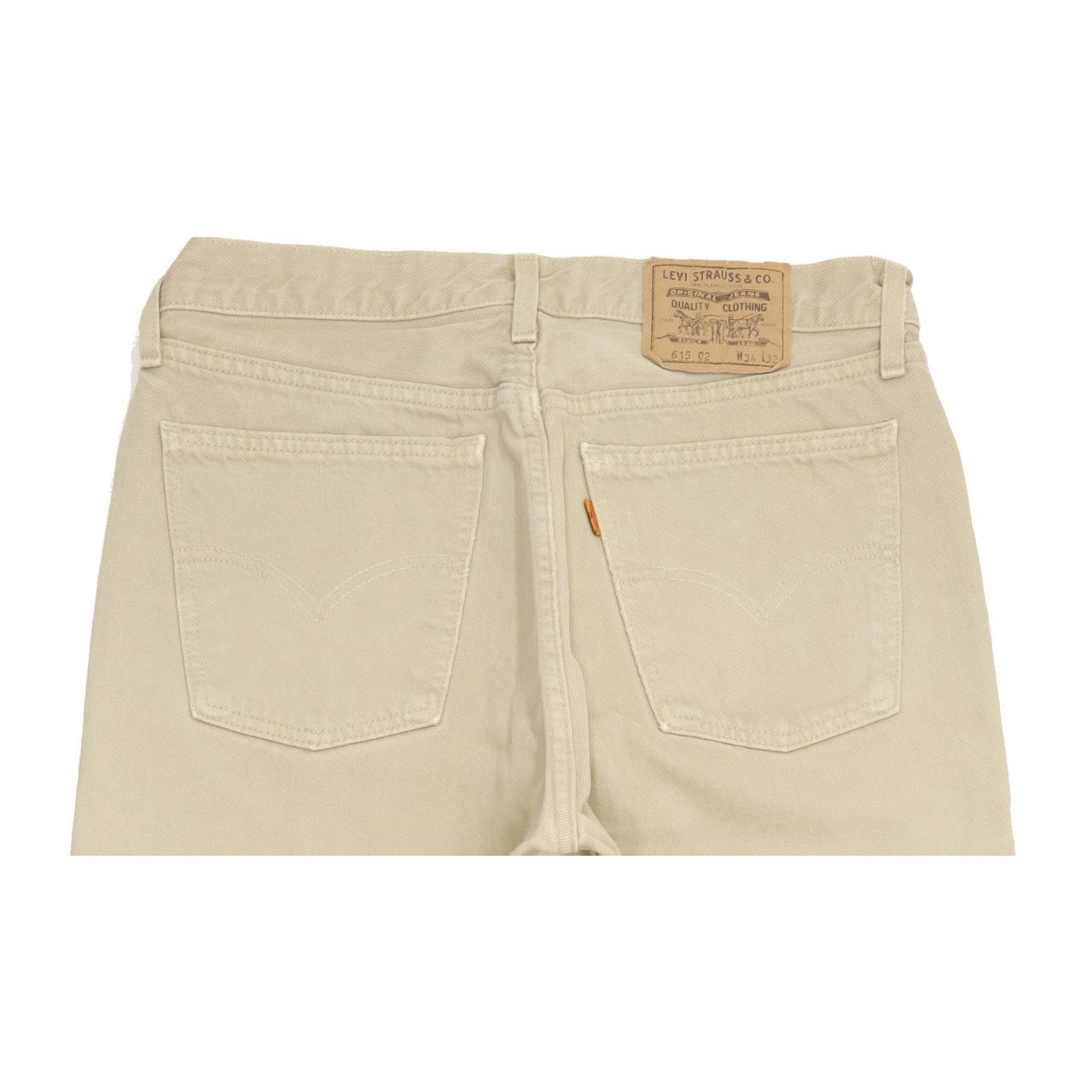 Levi's 615 Men Beige Straight Regular Jeans W33 L31