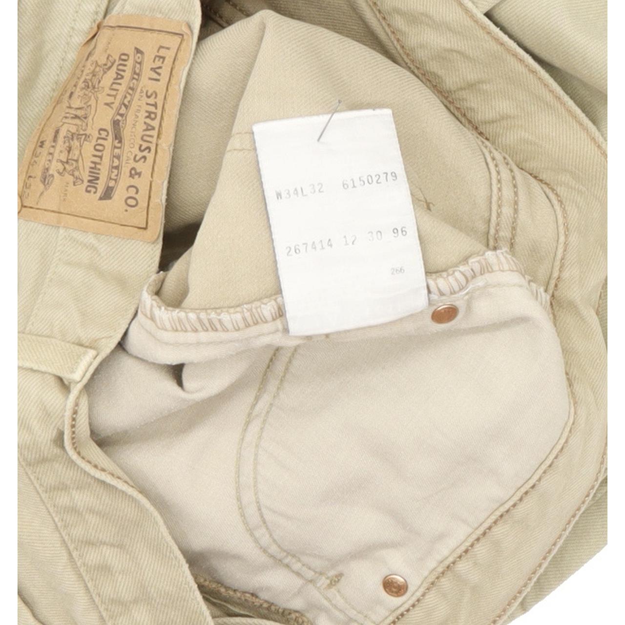 Levi's 615 Men Beige Straight Regular Jeans W33 L31