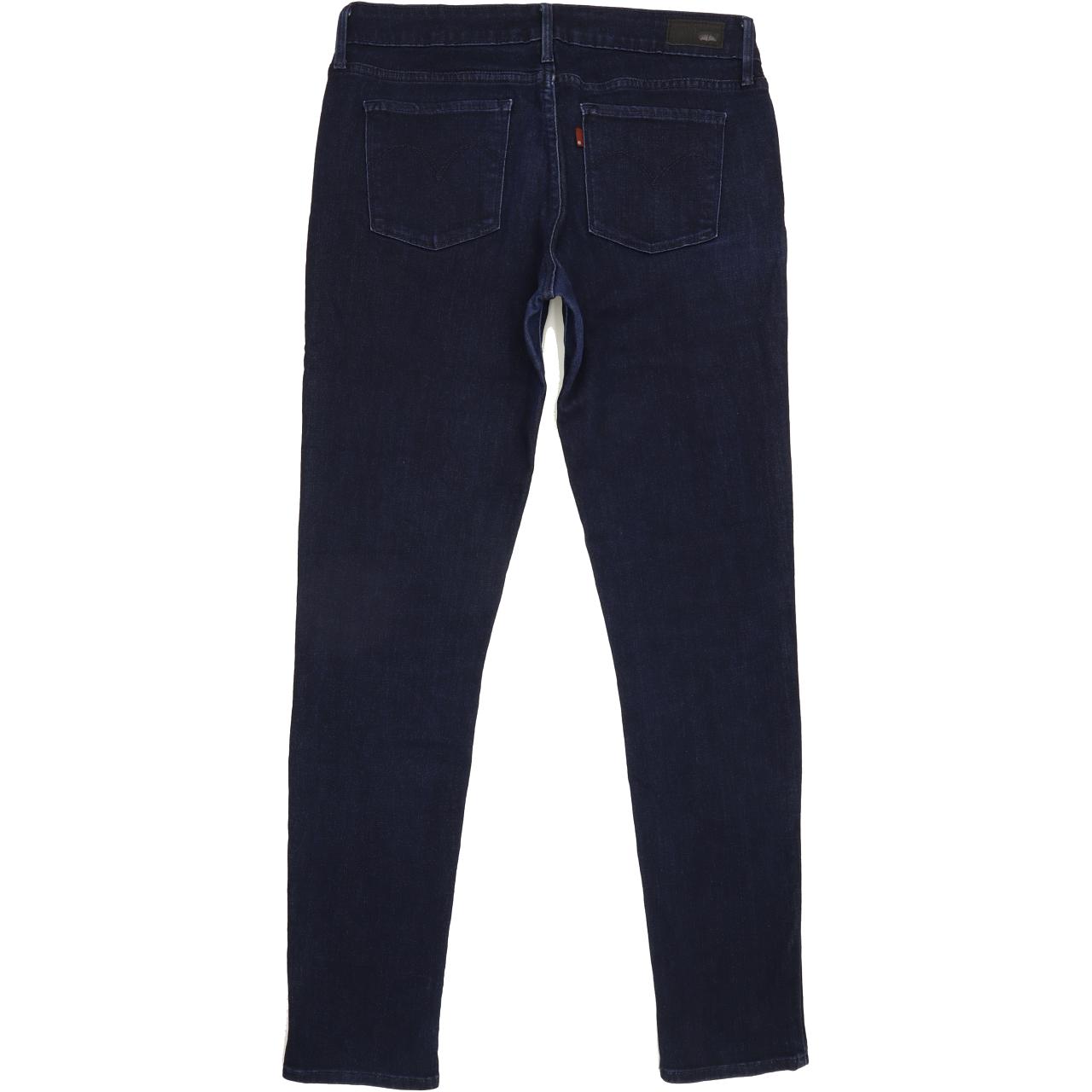 Levi's Slight Curve Women Navy Skinny Slim Stretch Jeans W29 L32