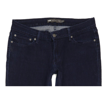 Levi's Slight Curve Women Navy Skinny Slim Stretch Jeans W29 L32