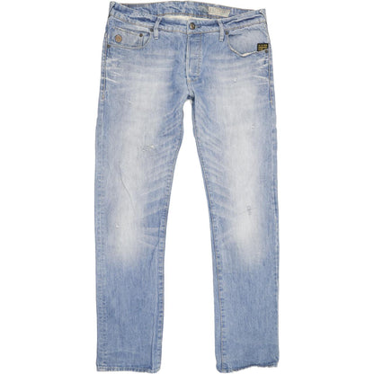 G-Star Heller Men Blue Straight Regular Jeans W36 L34