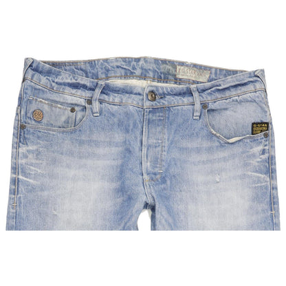 G-Star Heller Men Blue Straight Regular Jeans W36 L34
