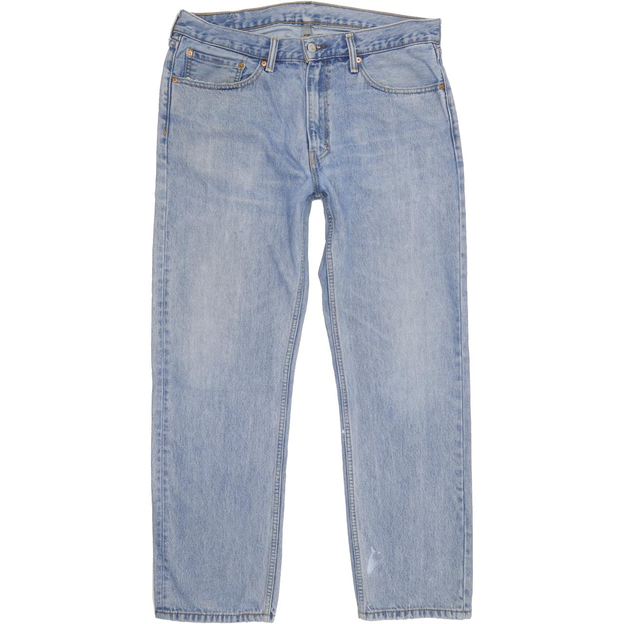 Levi's 505 Men Blue Straight Regular Jeans W36 L31