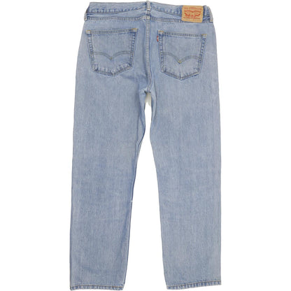 Levi's 505 Men Blue Straight Regular Jeans W36 L31