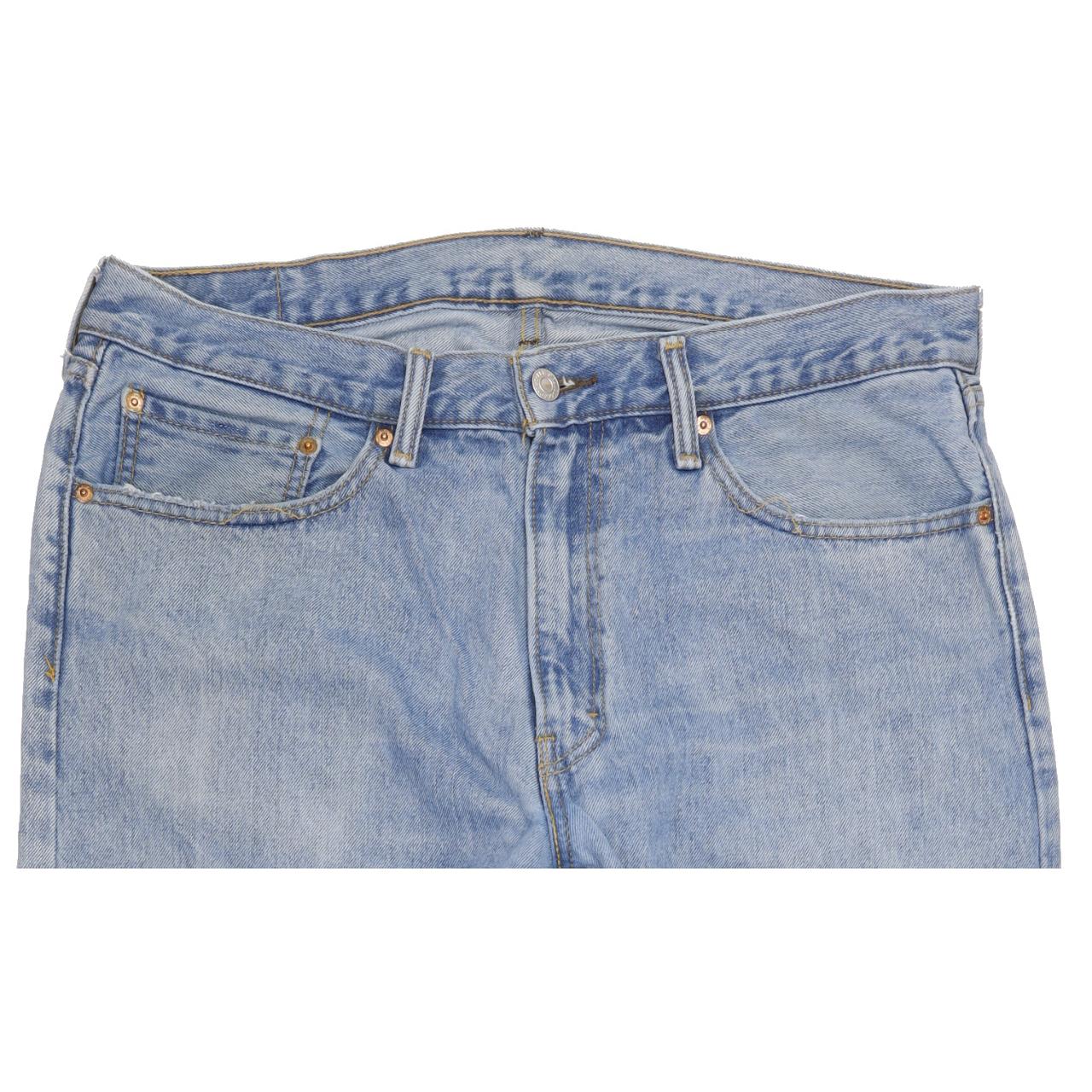 Levi's 505 Men Blue Straight Regular Jeans W36 L31