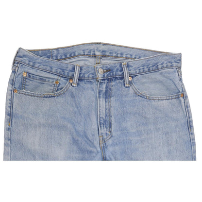 Levi's 505 Men Blue Straight Regular Jeans W36 L31