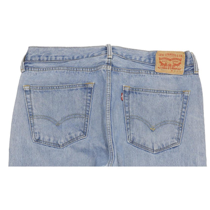 Levi's 505 Men Blue Straight Regular Jeans W36 L31