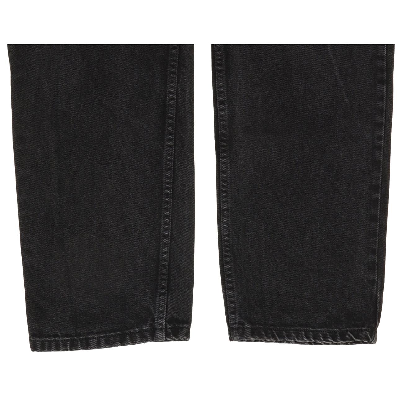 Lee Brooklyn Men Black Straight Regular Jeans W35 L29