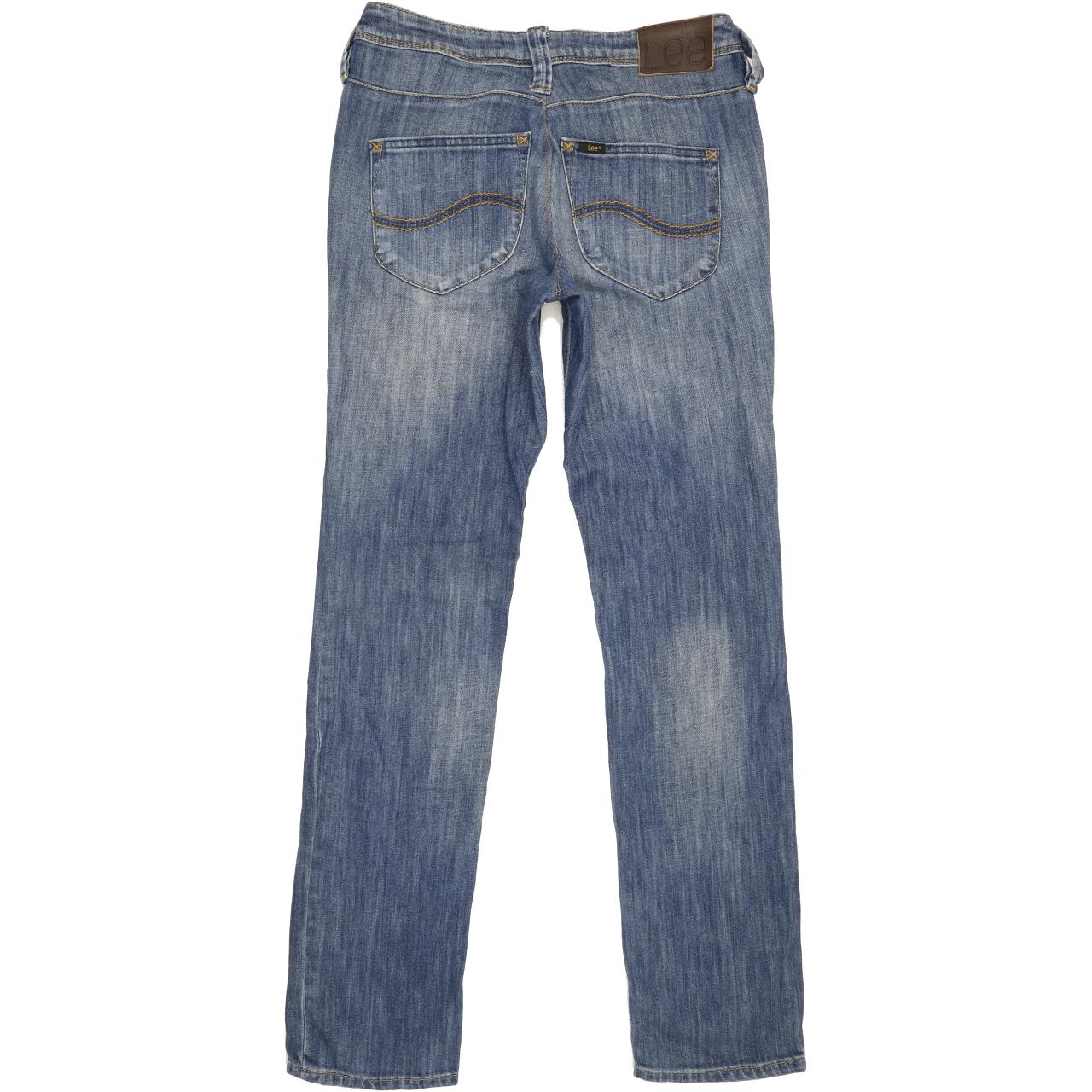Lee Norma Women Blue Straight Regular Stretch Jeans W31 L33