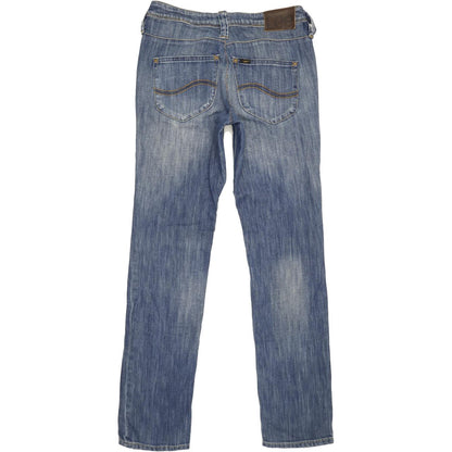 Lee Norma Women Blue Straight Regular Stretch Jeans W31 L33