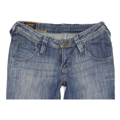 Lee Norma Women Blue Straight Regular Stretch Jeans W31 L33
