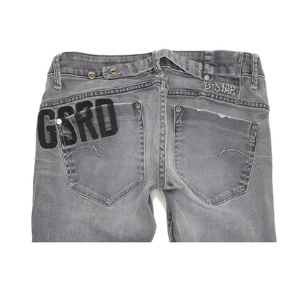 G-Star Midge Albany Women Grey Straight Slim Stretch Jeans W30 L29