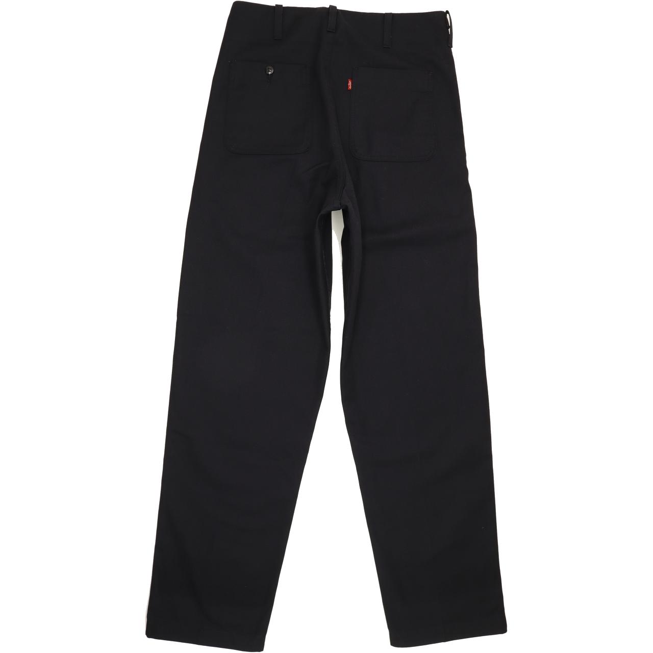 Levi's 528 Men Black Straight Regular Trousers W30 L31
