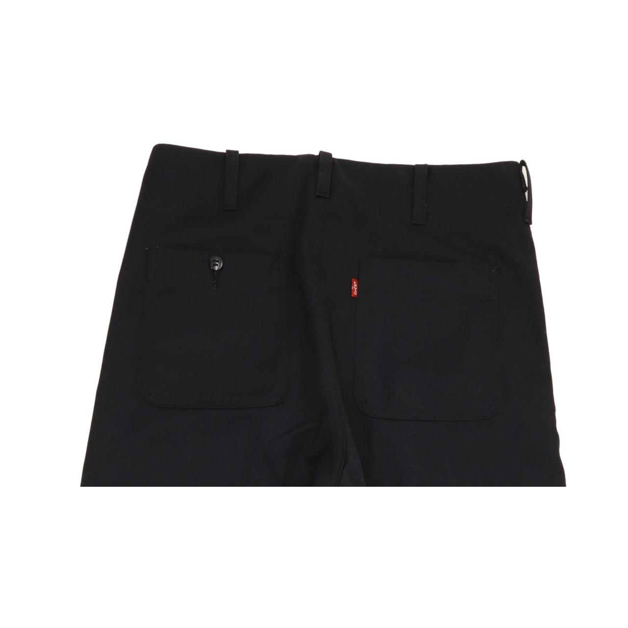 Levi's 528 Men Black Straight Regular Trousers W30 L31