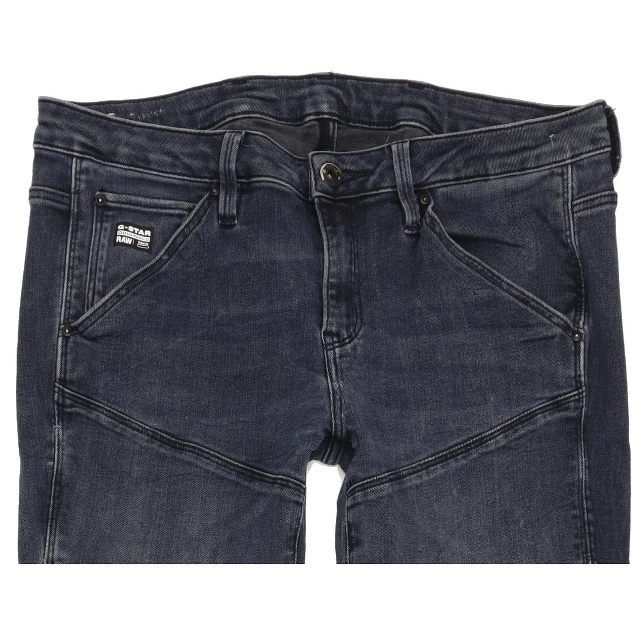 G-Star 5620 Women Blue Skinny Slim Stretch Jeans W28 L32