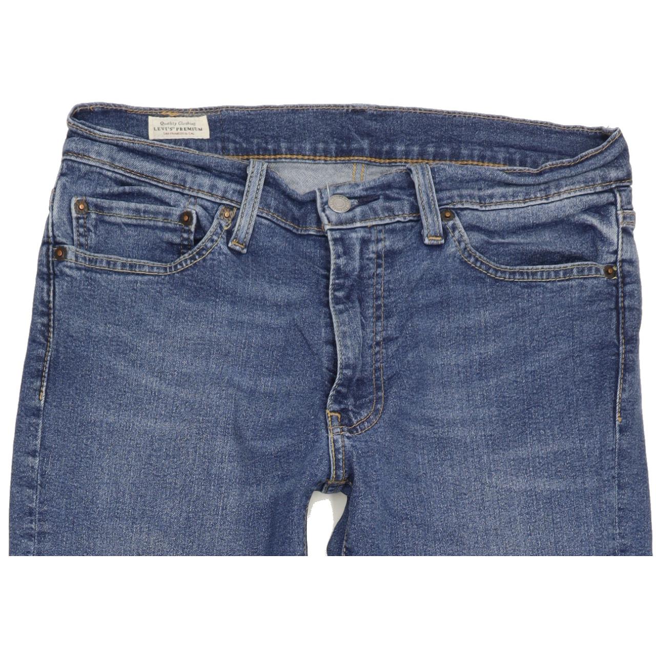 Levi's 511 Men Blue Straight Slim Stretch Jeans W32 L31