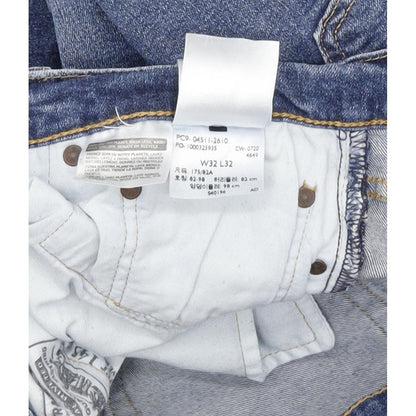 Levi's 511 Men Blue Straight Slim Stretch Jeans W32 L31