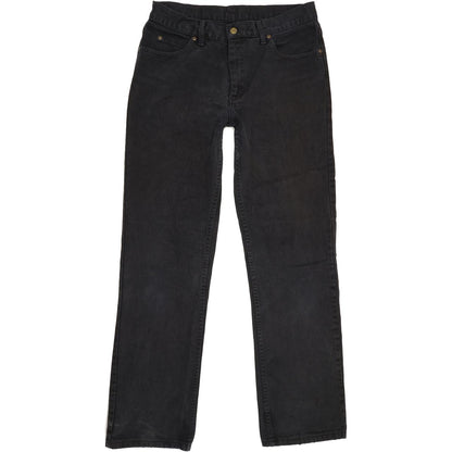 Lee Sarja Men Black Straight Regular Jeans W34 L32