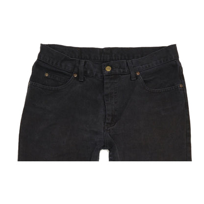 Lee Sarja Men Black Straight Regular Jeans W34 L32