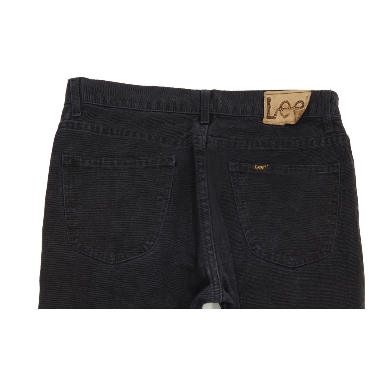Lee Sarja Men Black Straight Regular Jeans W34 L32