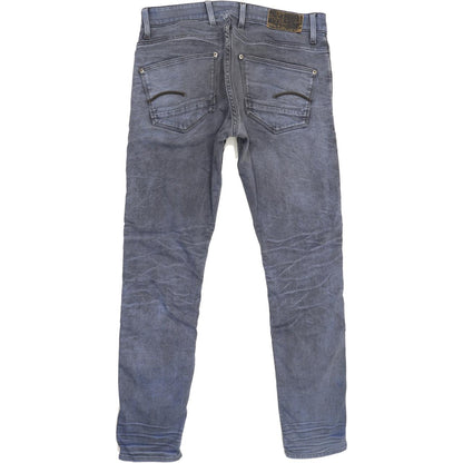 G-Star Revend Men Blue Straight Slim Jeans W34 L32