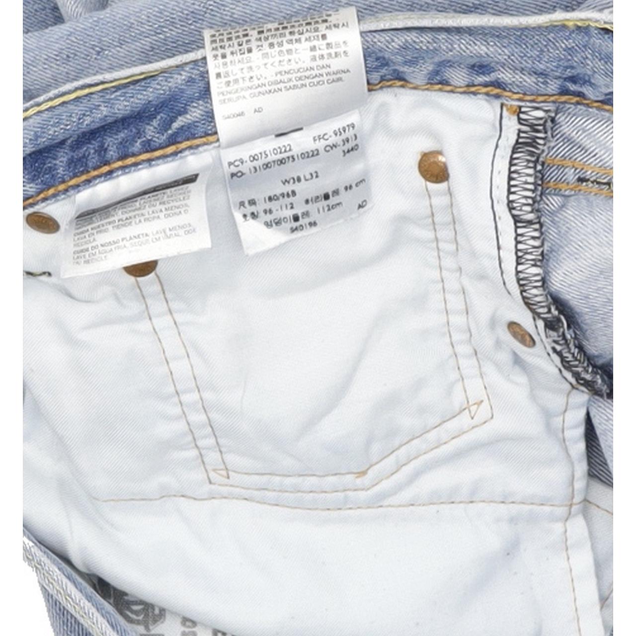 Levi's 751 Men Blue Straight Regular Jeans W38 L31