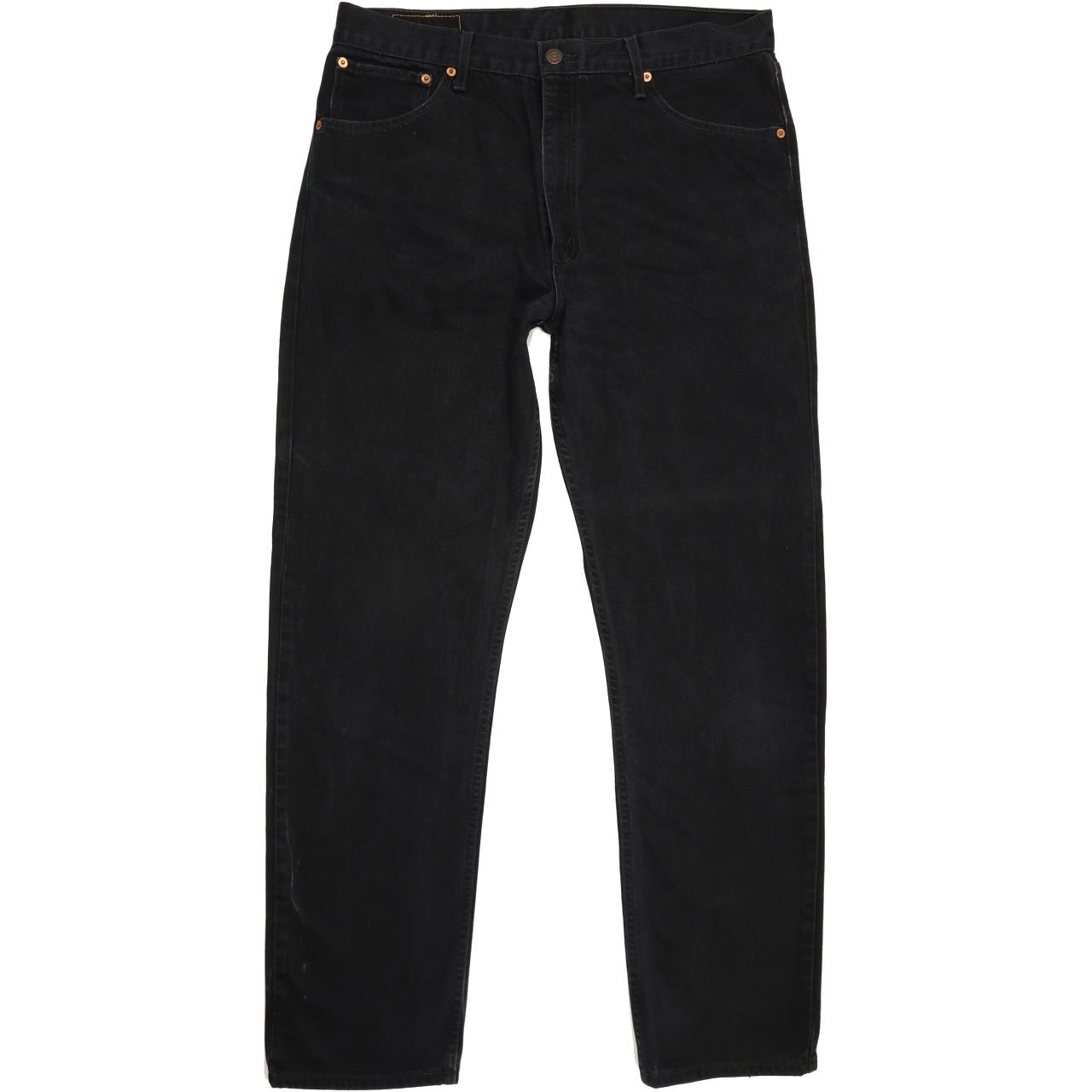 Levi's 521 Men Black Straight Regular Jeans W37 L33