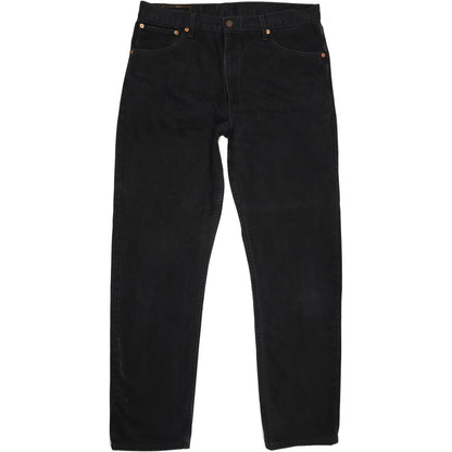 Levi's 521 Men Black Straight Regular Jeans W37 L33
