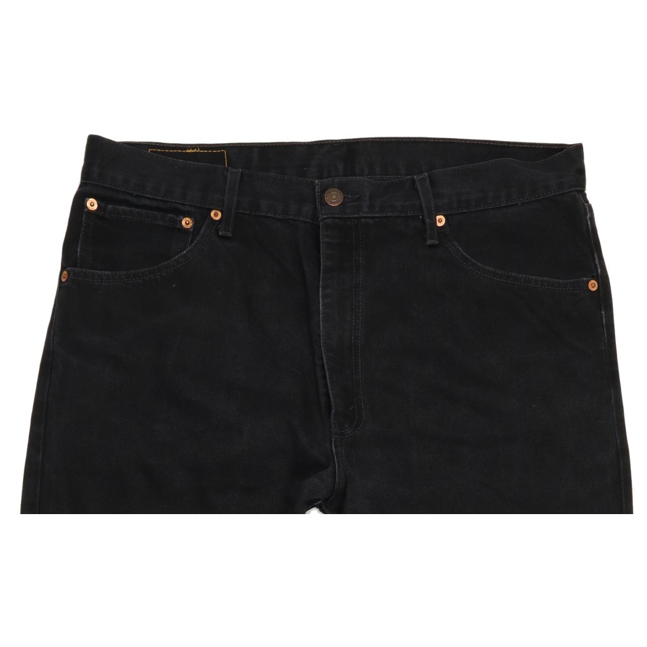 Levi's 521 Men Black Straight Regular Jeans W37 L33