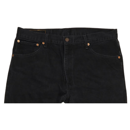 Levi's 521 Men Black Straight Regular Jeans W37 L33