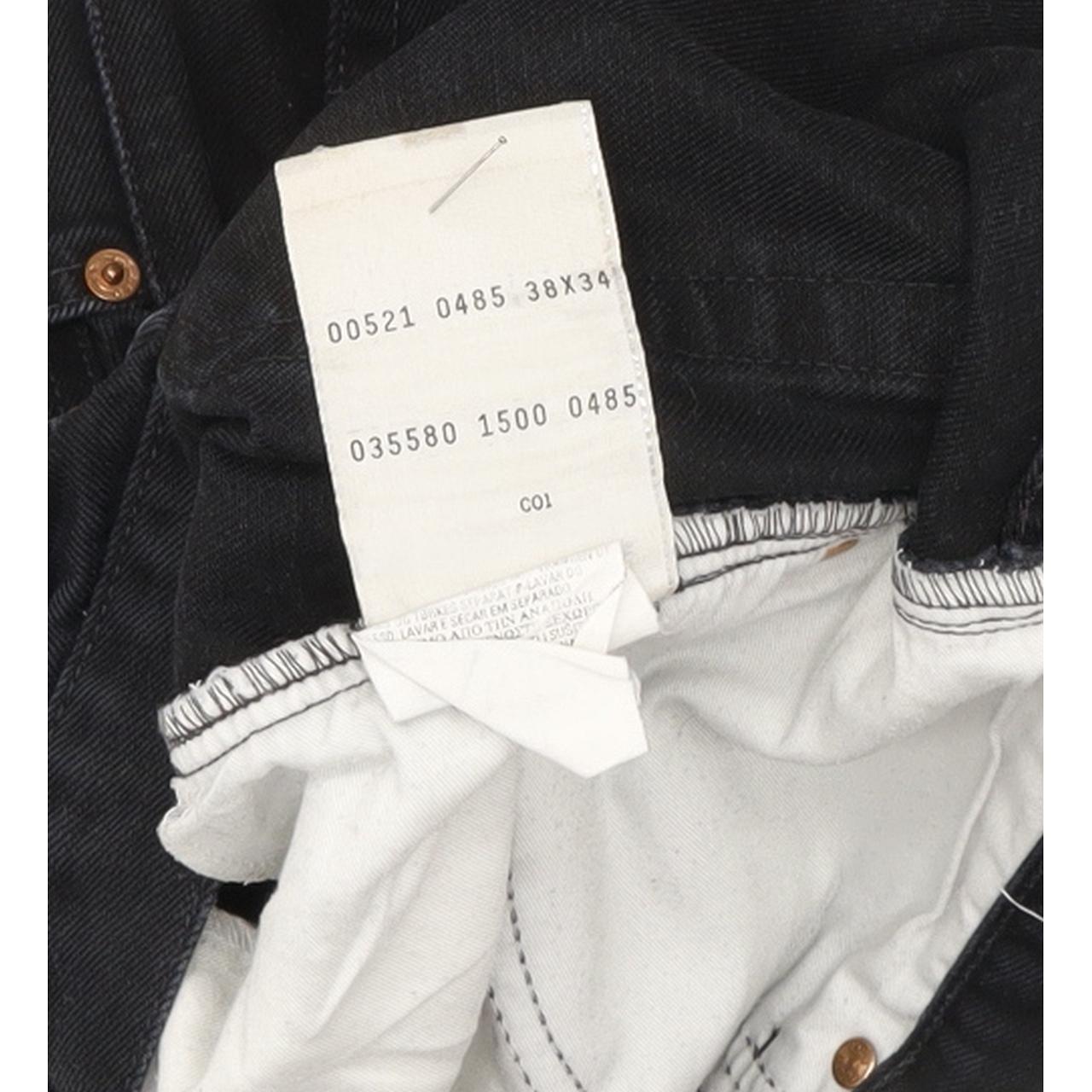 Levi's 521 Men Black Straight Regular Jeans W37 L33