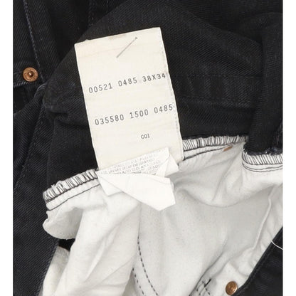 Levi's 521 Men Black Straight Regular Jeans W37 L33