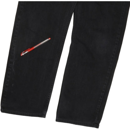 Levi's 521 Men Black Straight Regular Jeans W37 L33