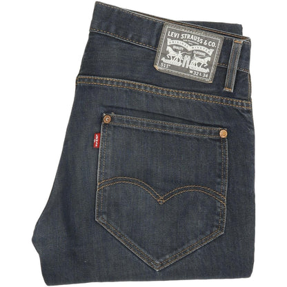 Levi's 511 Men Blue Straight Slim Jeans W32 L33