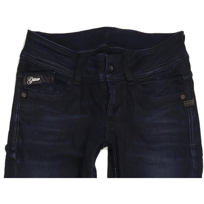 G-Star Women Blue Skinny Slim Jeans W27 L30